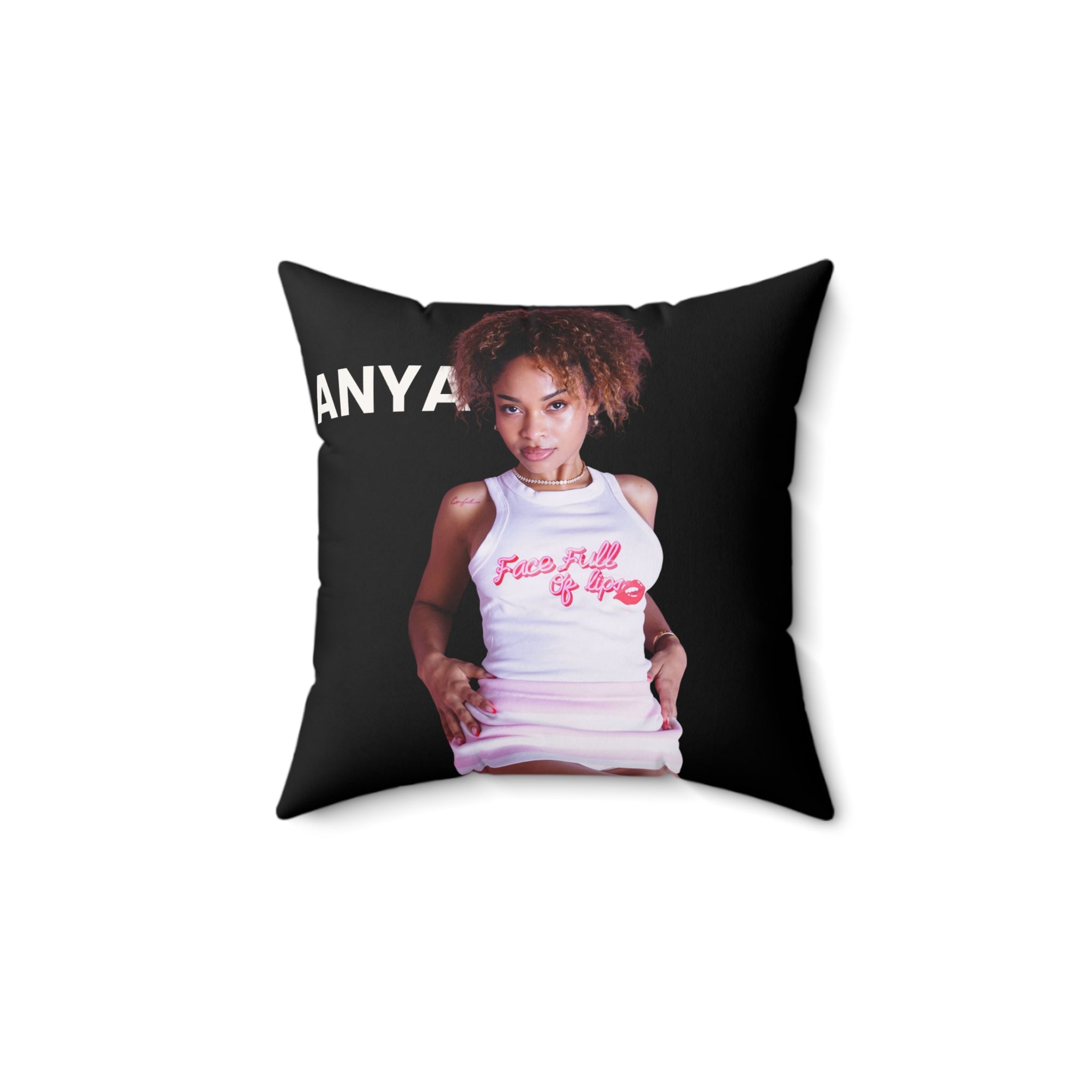 Anya Faux Suede Pillow