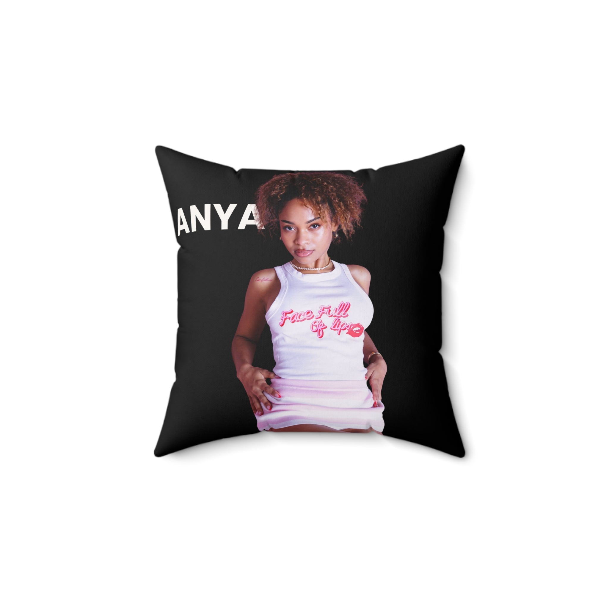 Anya Faux Suede Pillow