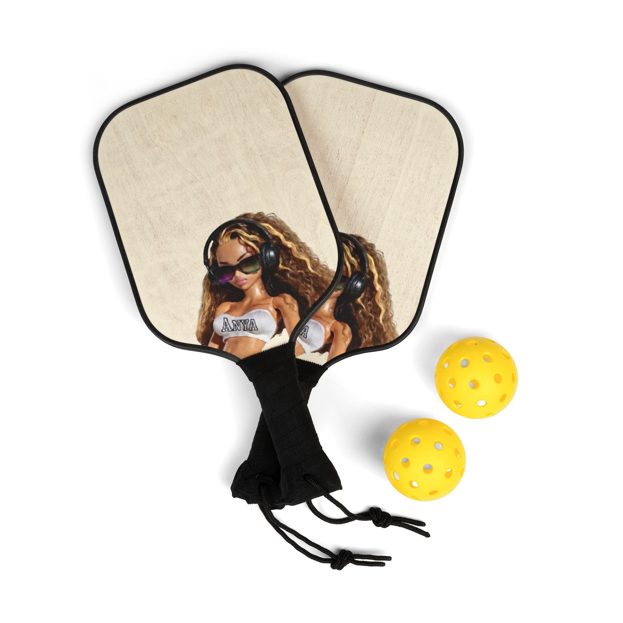Anya Pickleball Kit — (2 Paddles + Balls)